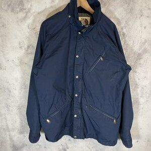 Vintage The North Face Jacket Adult XL Gortex Coat Parka Snap USA Brown Tag